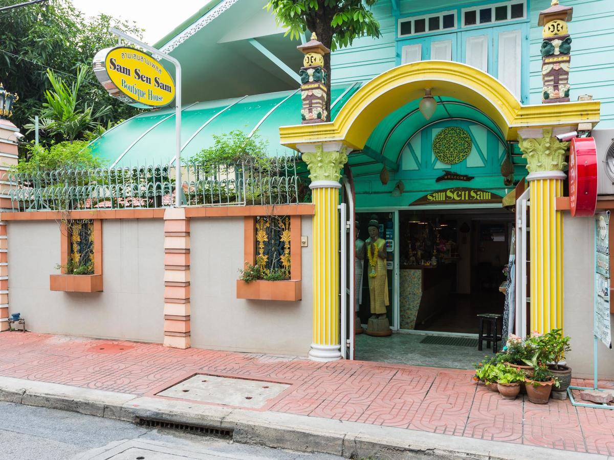Samsen Sam Place Bangkok Exterior foto